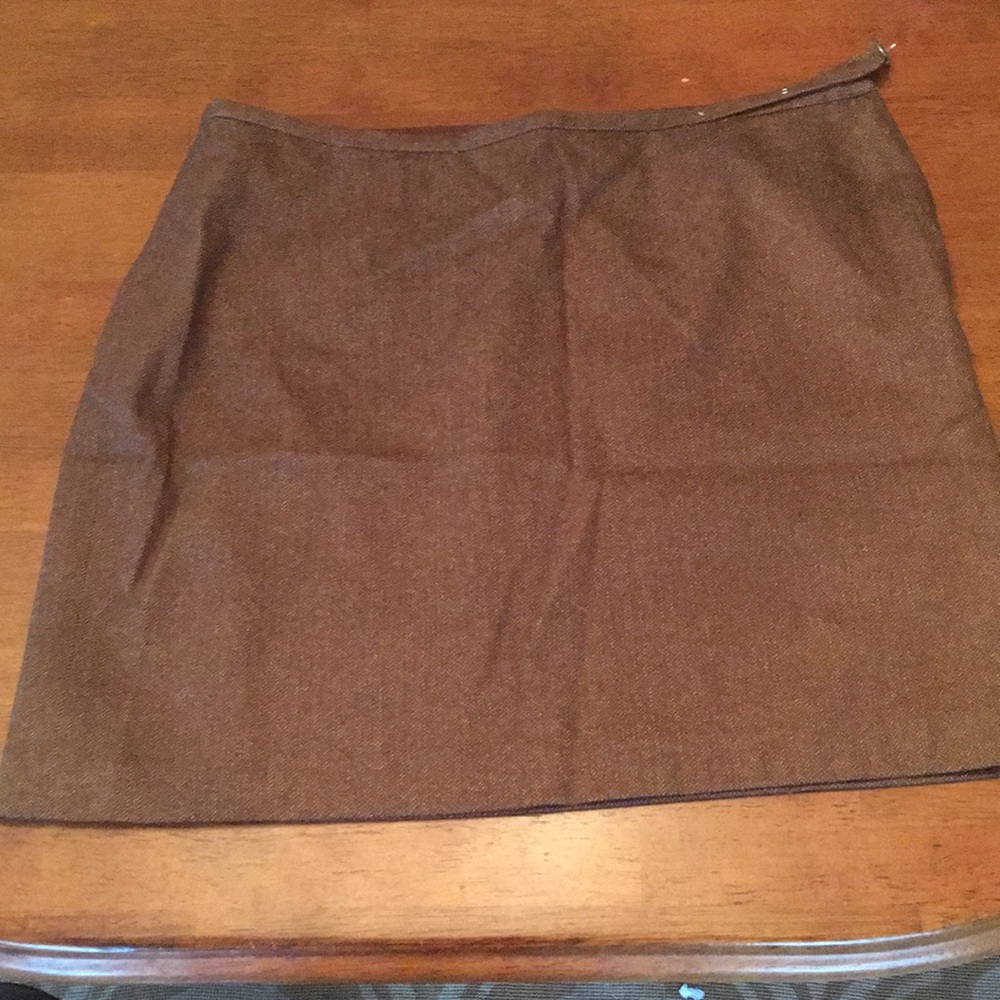 Brown tweed